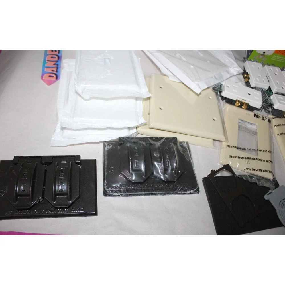 82 Piece Leviton Outlets Light Switch Covers And More